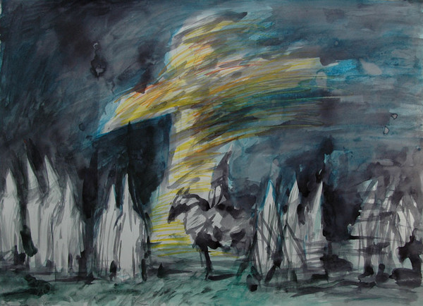 Auch ein Prozessionszug