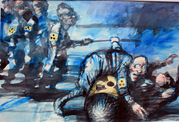 Gleichniss der Blinden (nach Breugel)